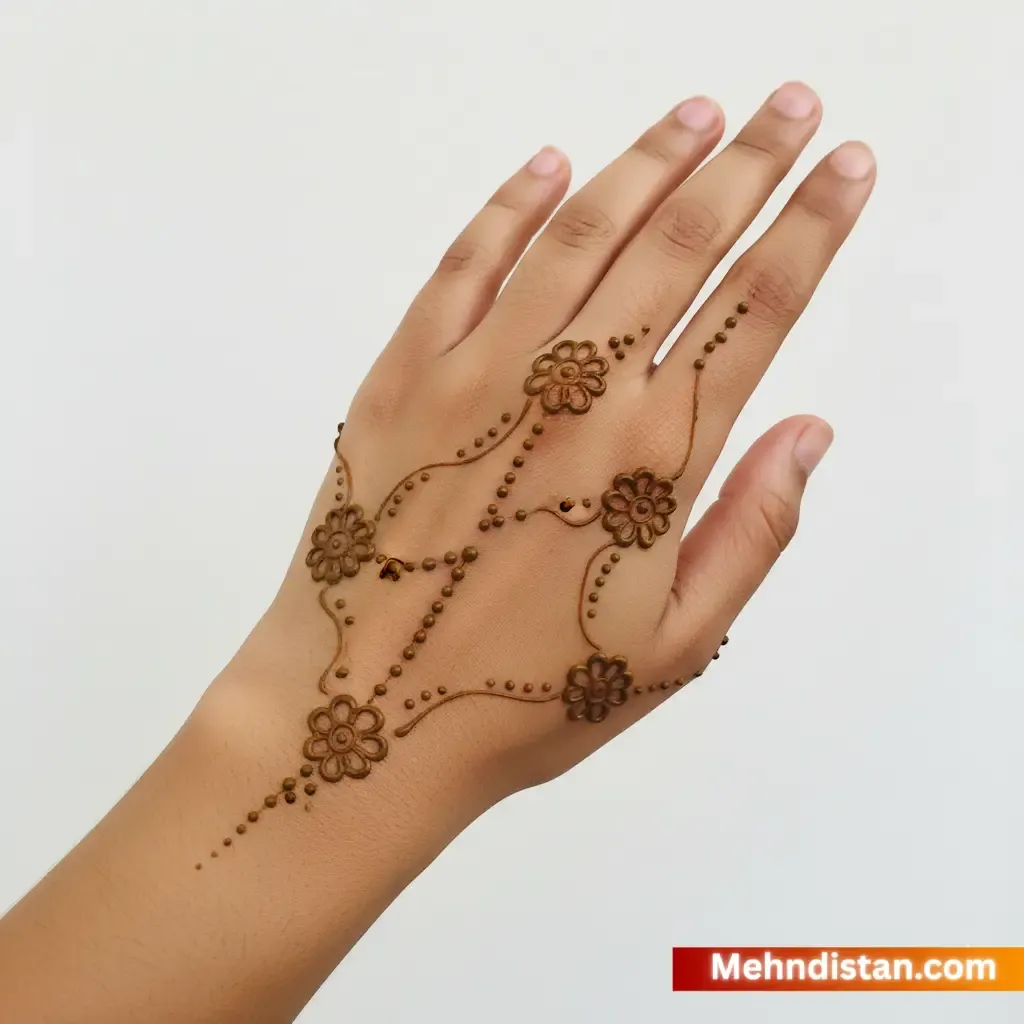 Girl Mehndi Design idea