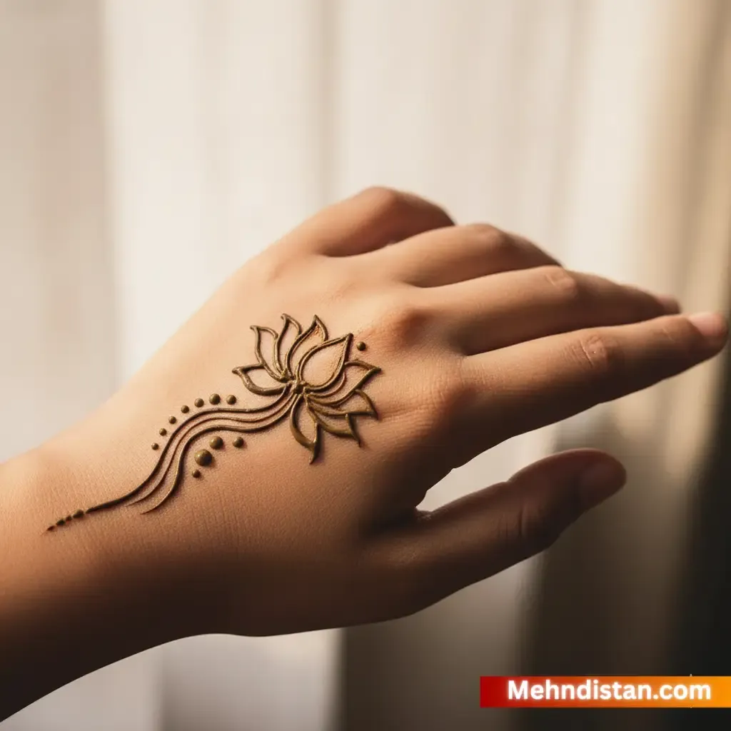 Girl Mehndi Design idea