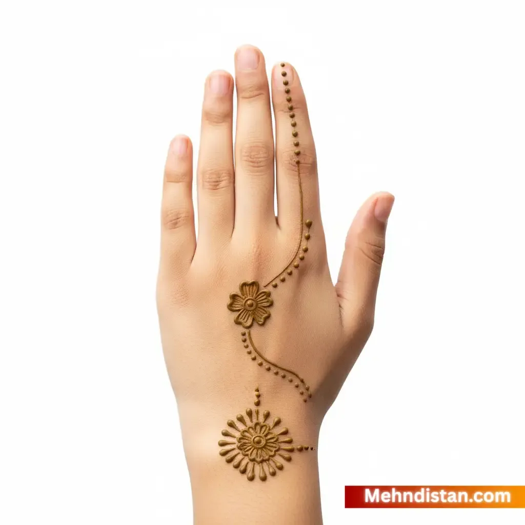 Girl Mehndi Design idea