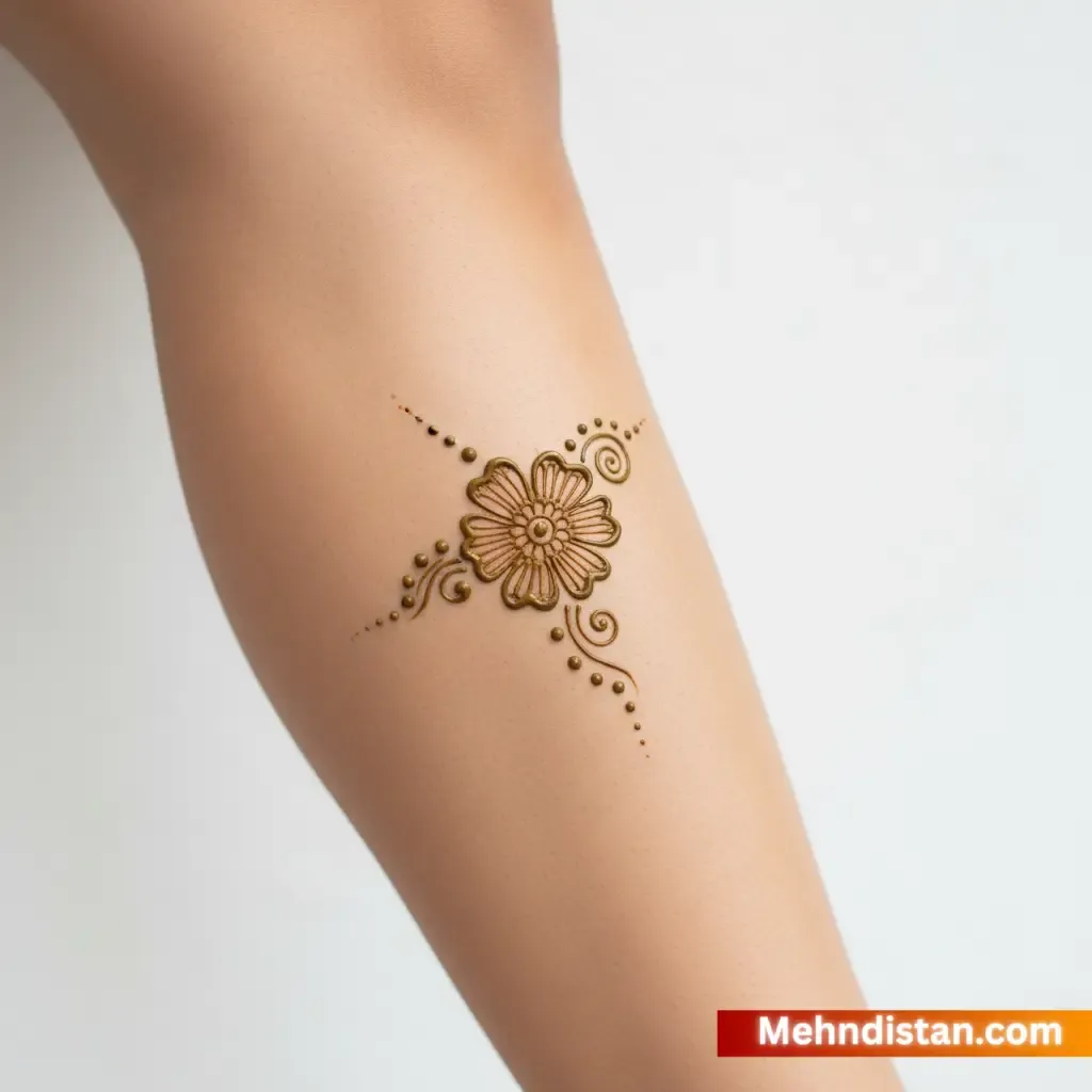 Girl Mehndi Design idea