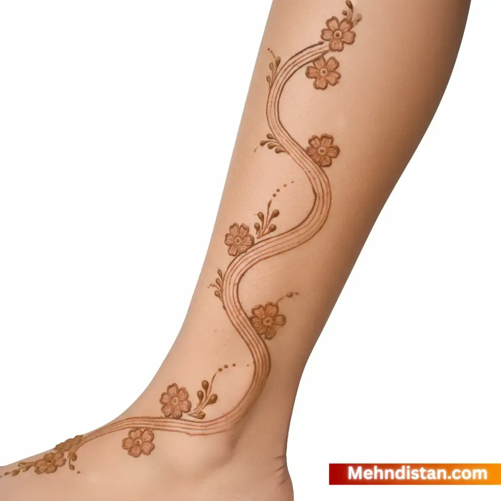 Girl Mehndi Design idea