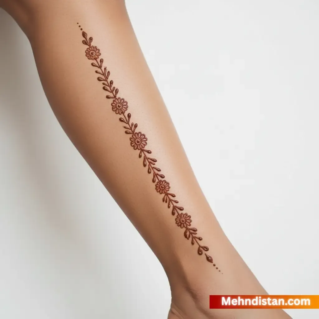 Girl Mehndi Design idea