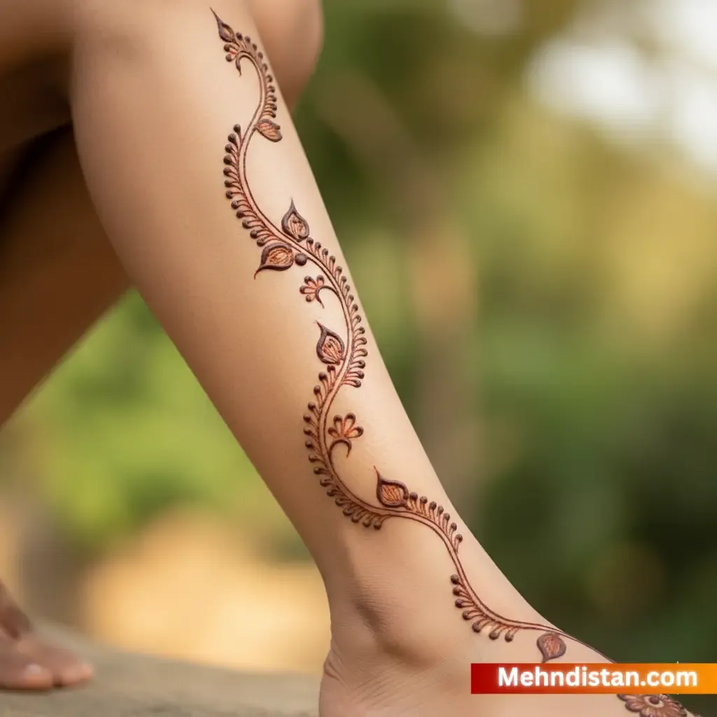 Girl Mehndi Design idea