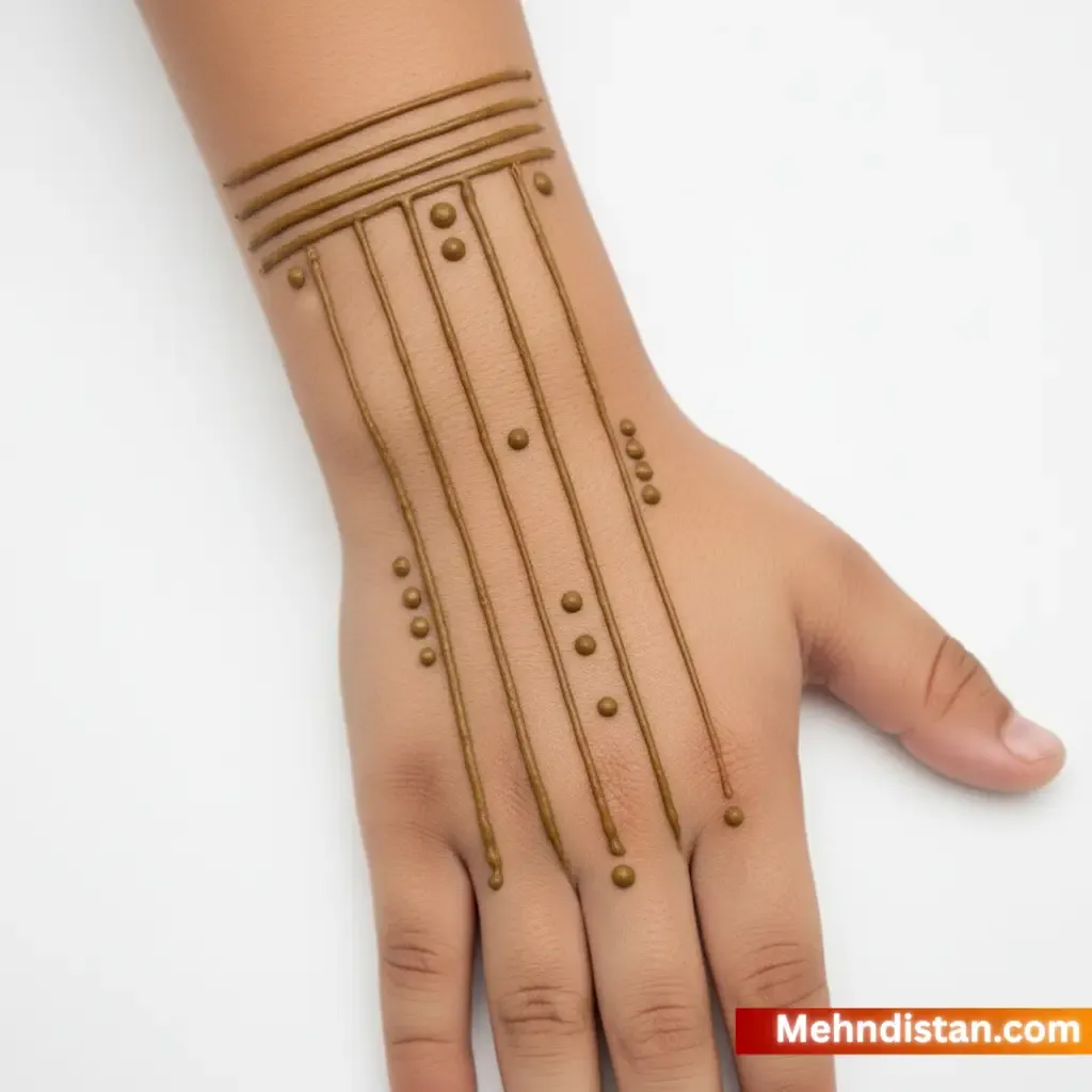 Boys Mehndi Design idea
