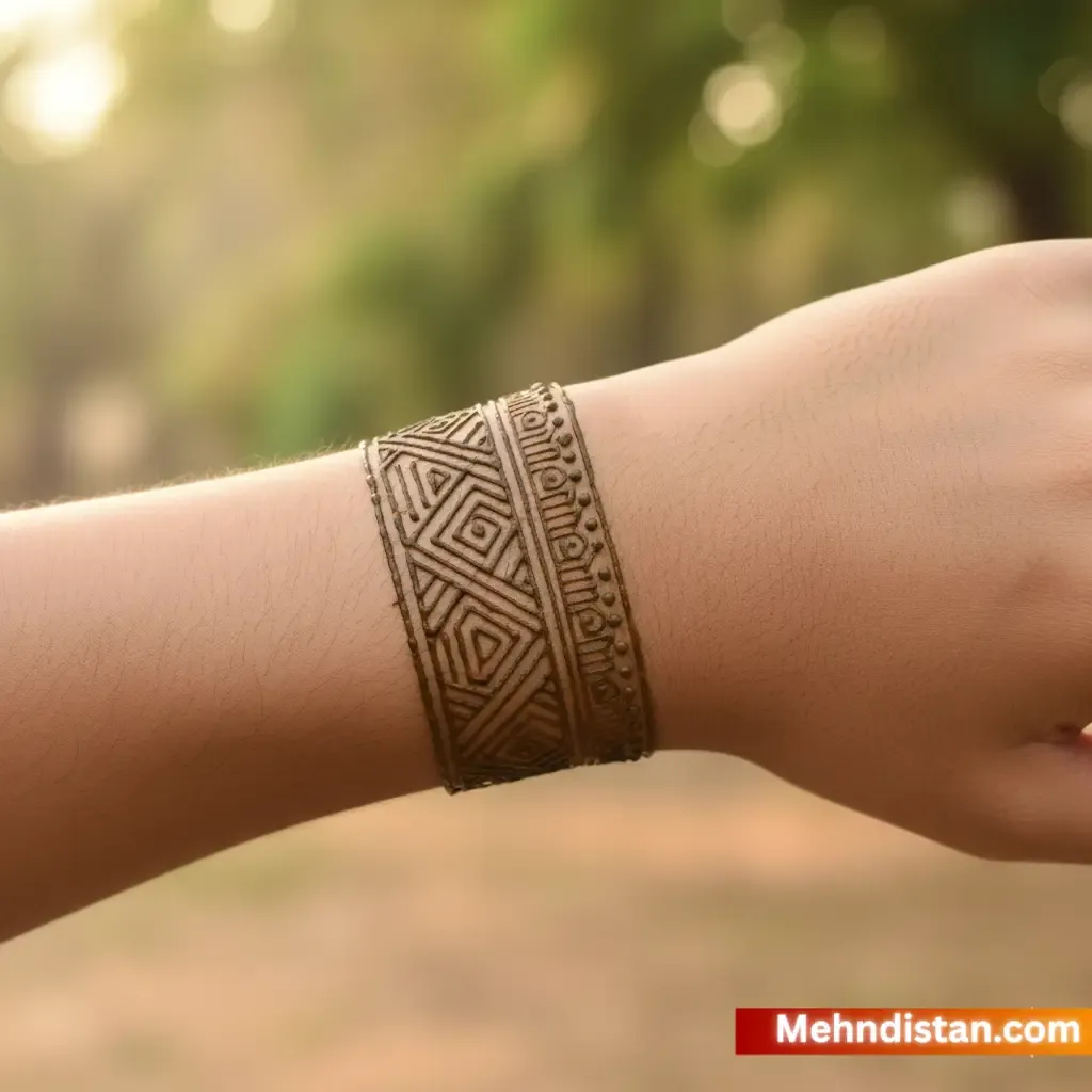 Boys Mehndi Design idea