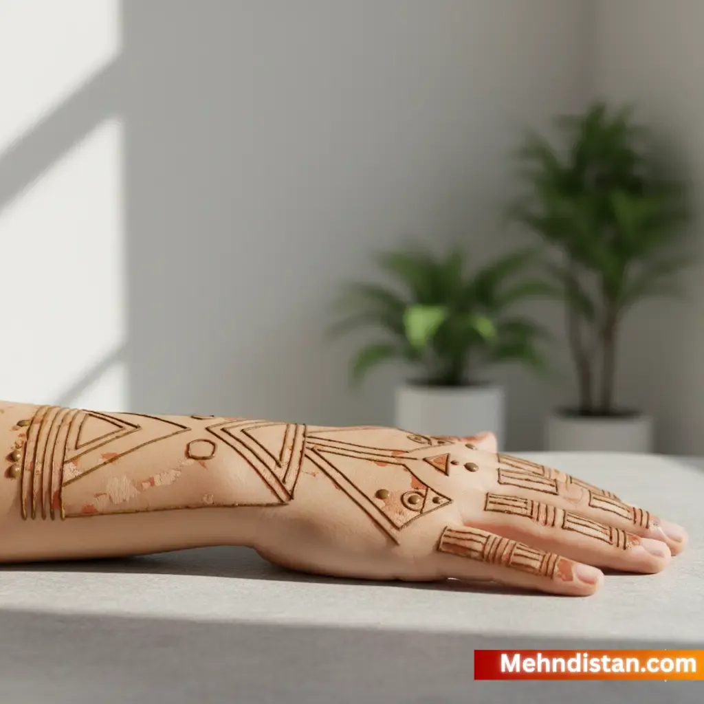 Boys Mehndi Design idea