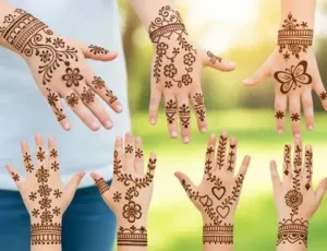 Butterfly Mehndi Design idea