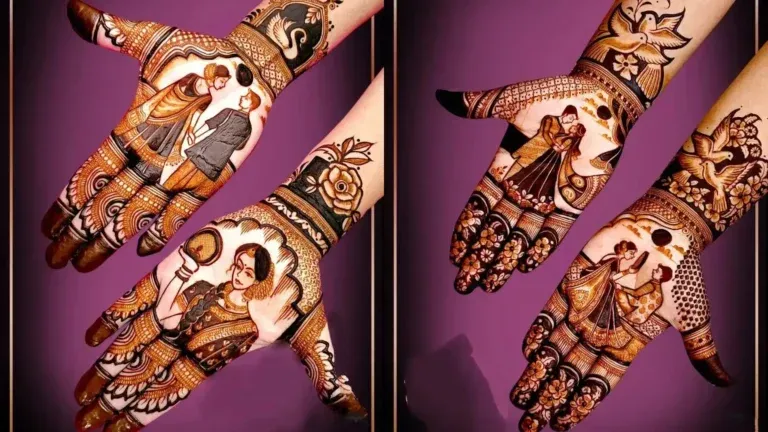 Rabeeca Khan Mehndi Design idea