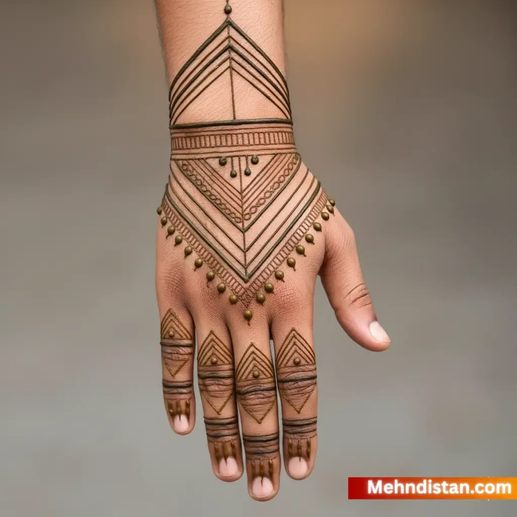 Boys Mehndi Design idea