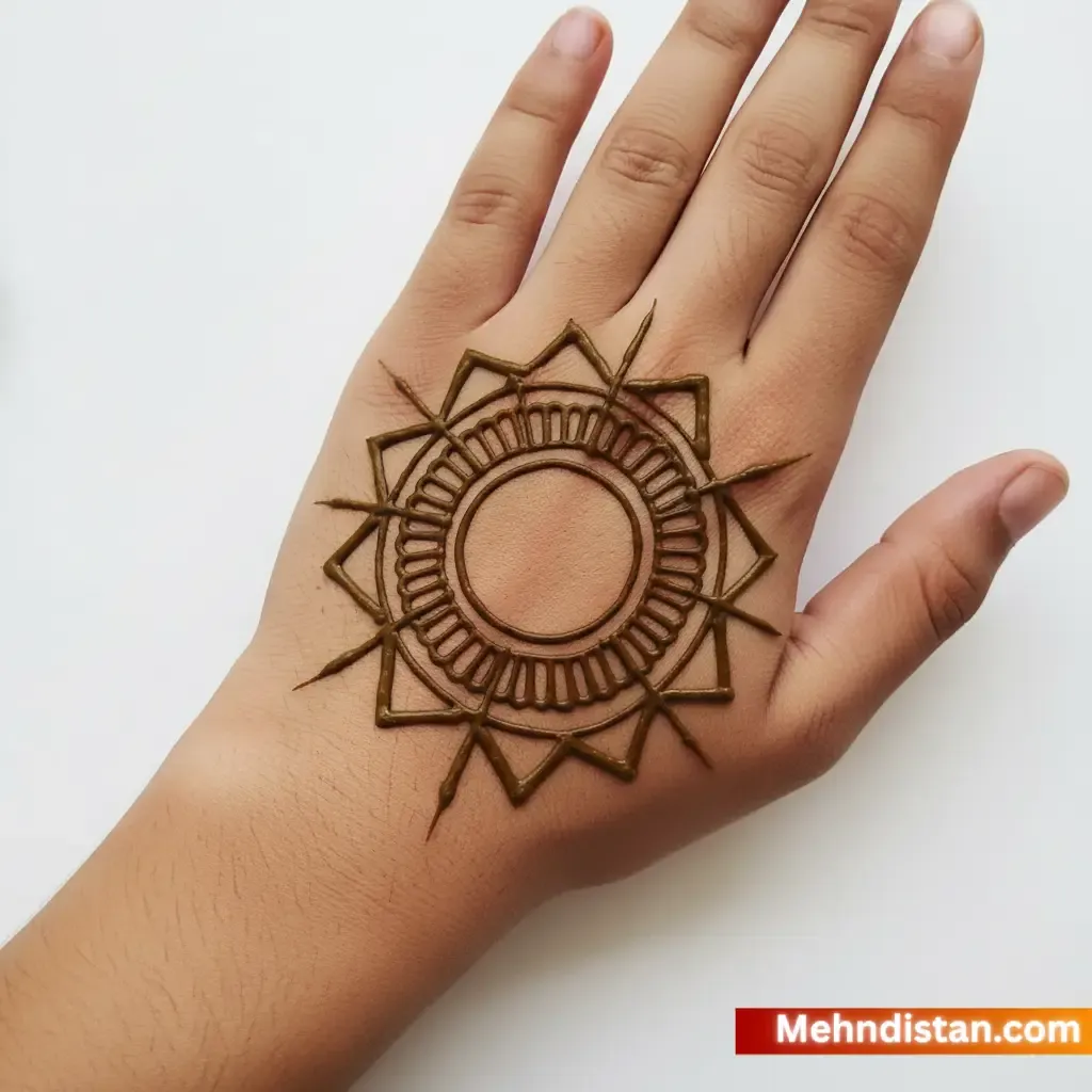 Boys Mehndi Design idea