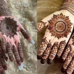 Punjabi Royal Front Hand Mehndi Design
