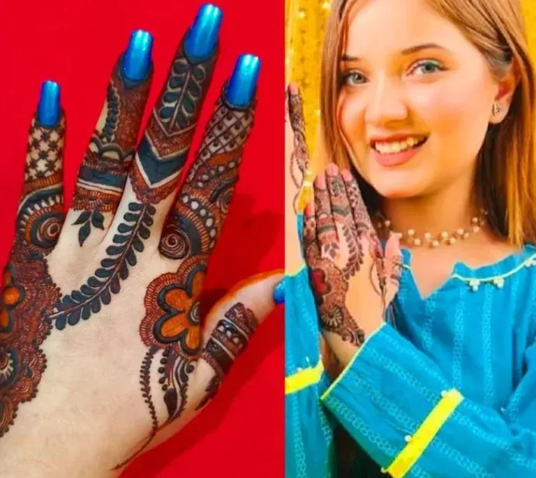 Rabeeca Khan Mehndi Design idea