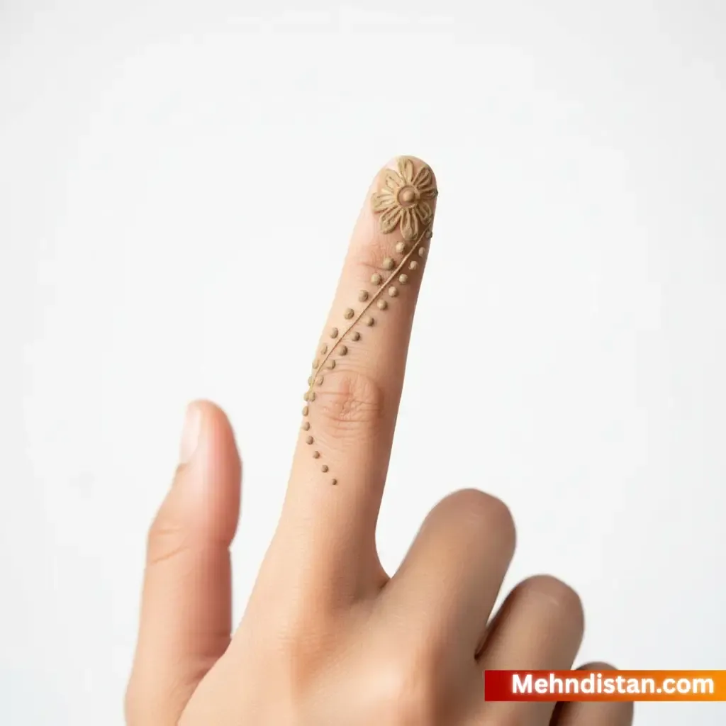 Rabeeca Khan Mehndi Design idea