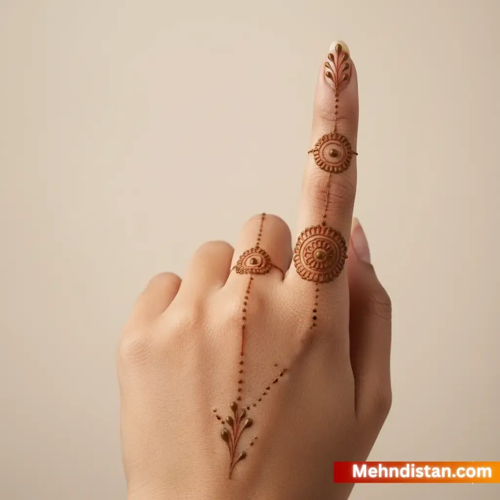 Rabeeca Khan Mehndi Design idea