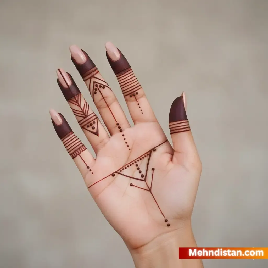 Rabeeca Khan Mehndi Design idea
