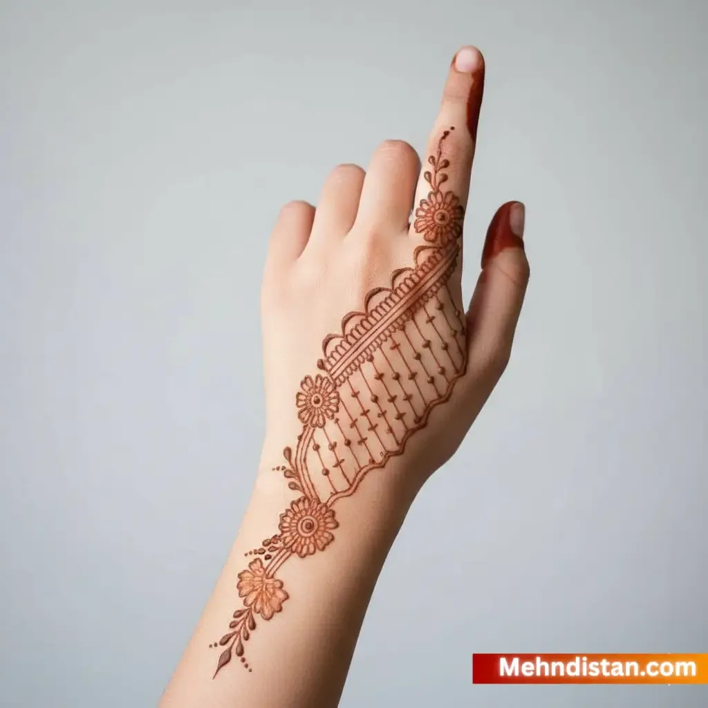 Rabeeca Khan Mehndi Design idea
