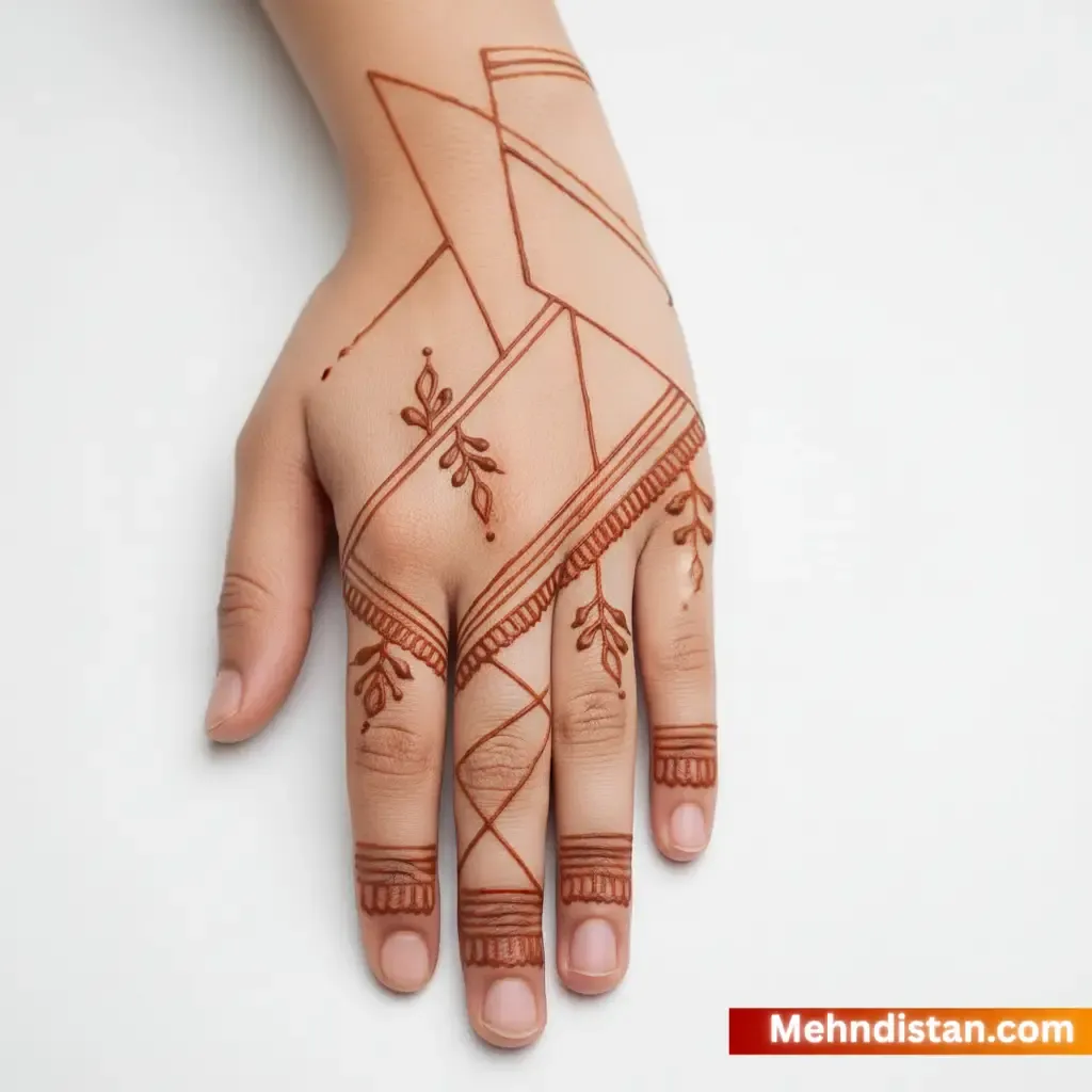 Rabeeca Khan Mehndi Design idea