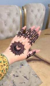 Rabeeca Khan Mehndi Design idea