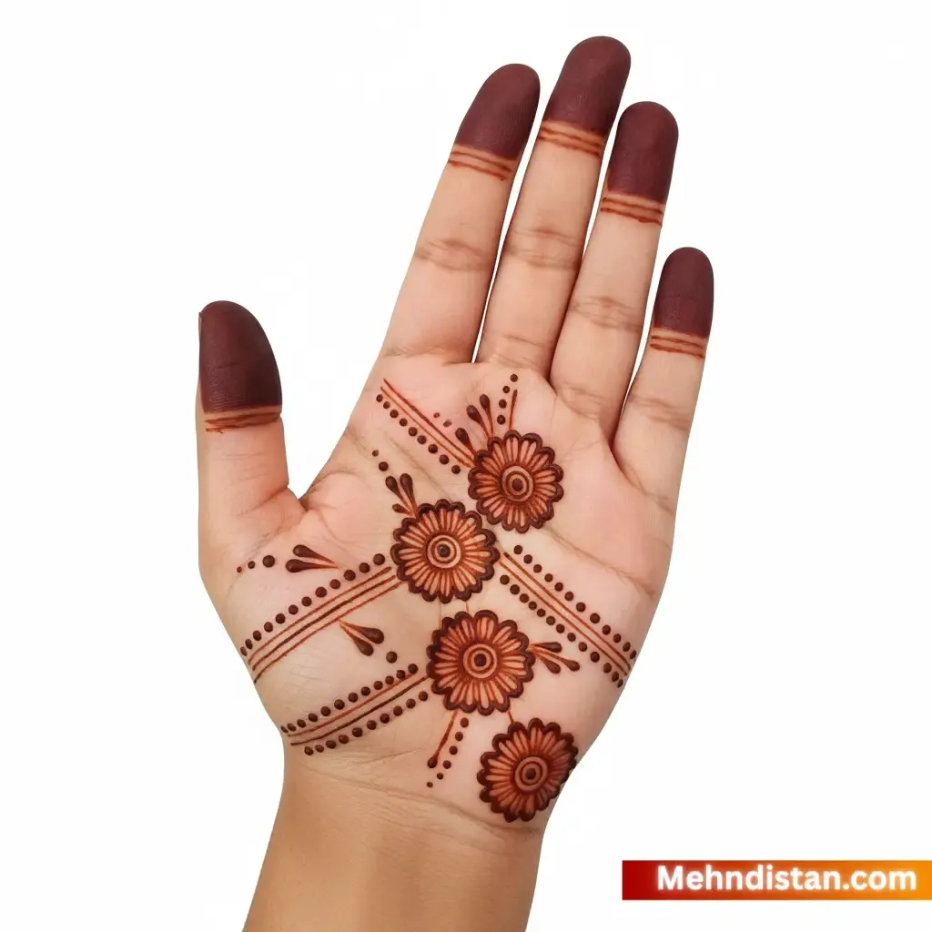 Rabeeca Khan Mehndi Design idea