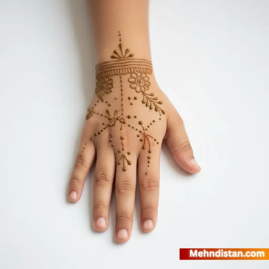 Rabeeca Khan Mehndi Design idea