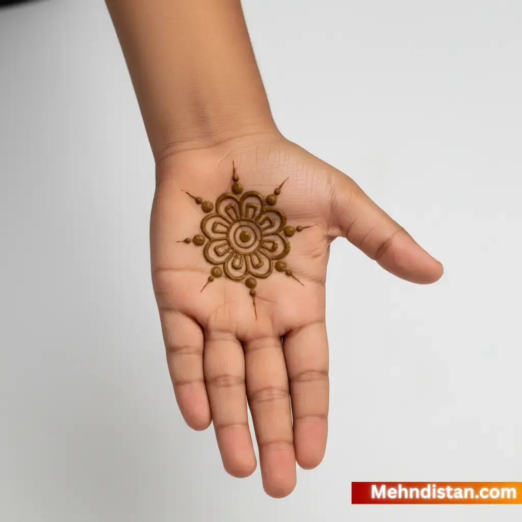 Boys Mehndi Design idea