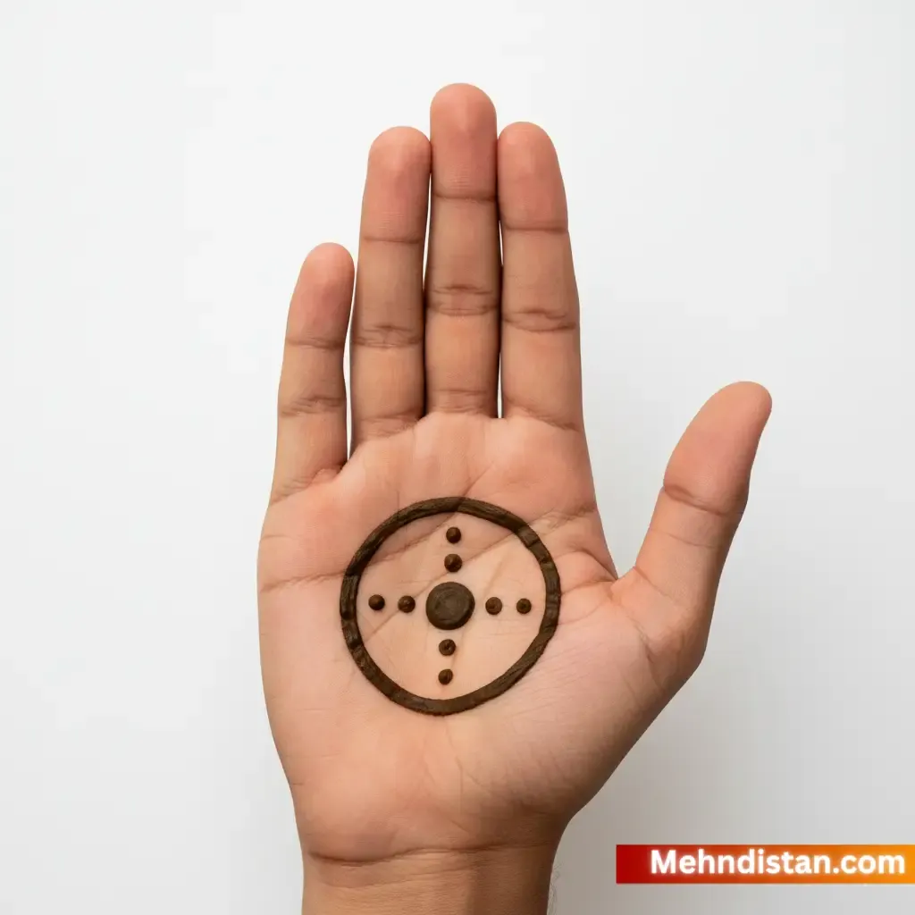 Boys Mehndi Design idea