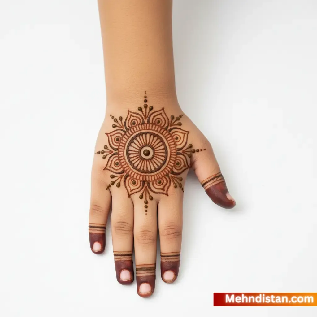 Boys Mehndi Design idea