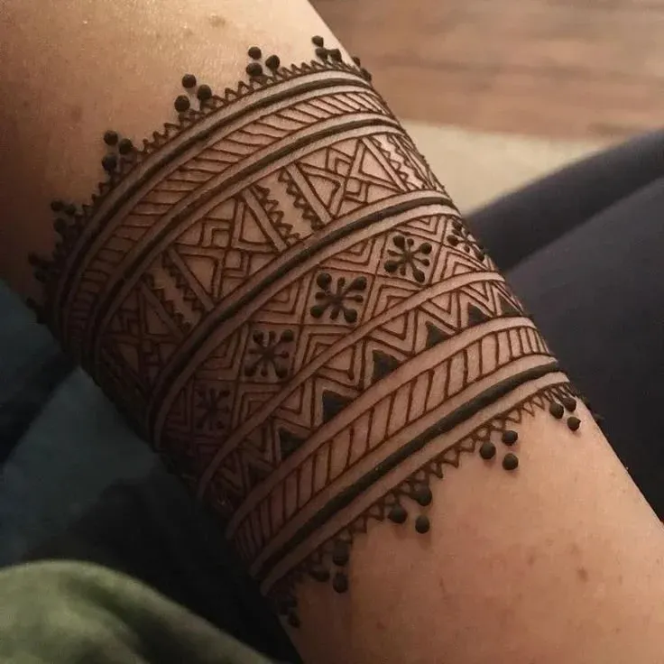 Floral Mehndi Design for Front Hand idea