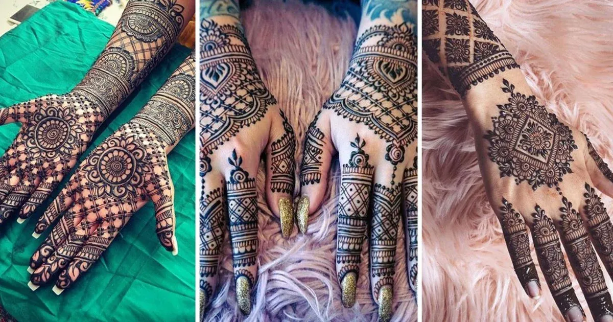 Short Mehndi Design
