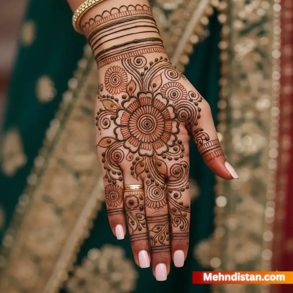 Bridal Mehndi Design idea