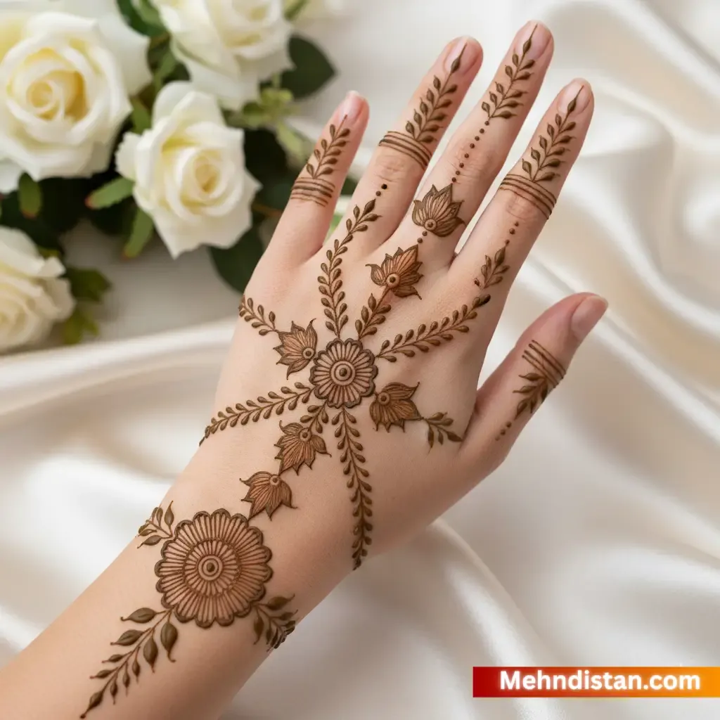 Bridal Mehndi Design idea