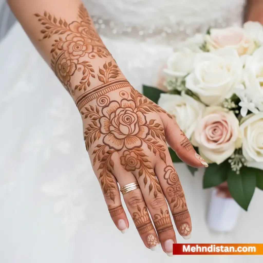 Bridal Mehndi Design idea