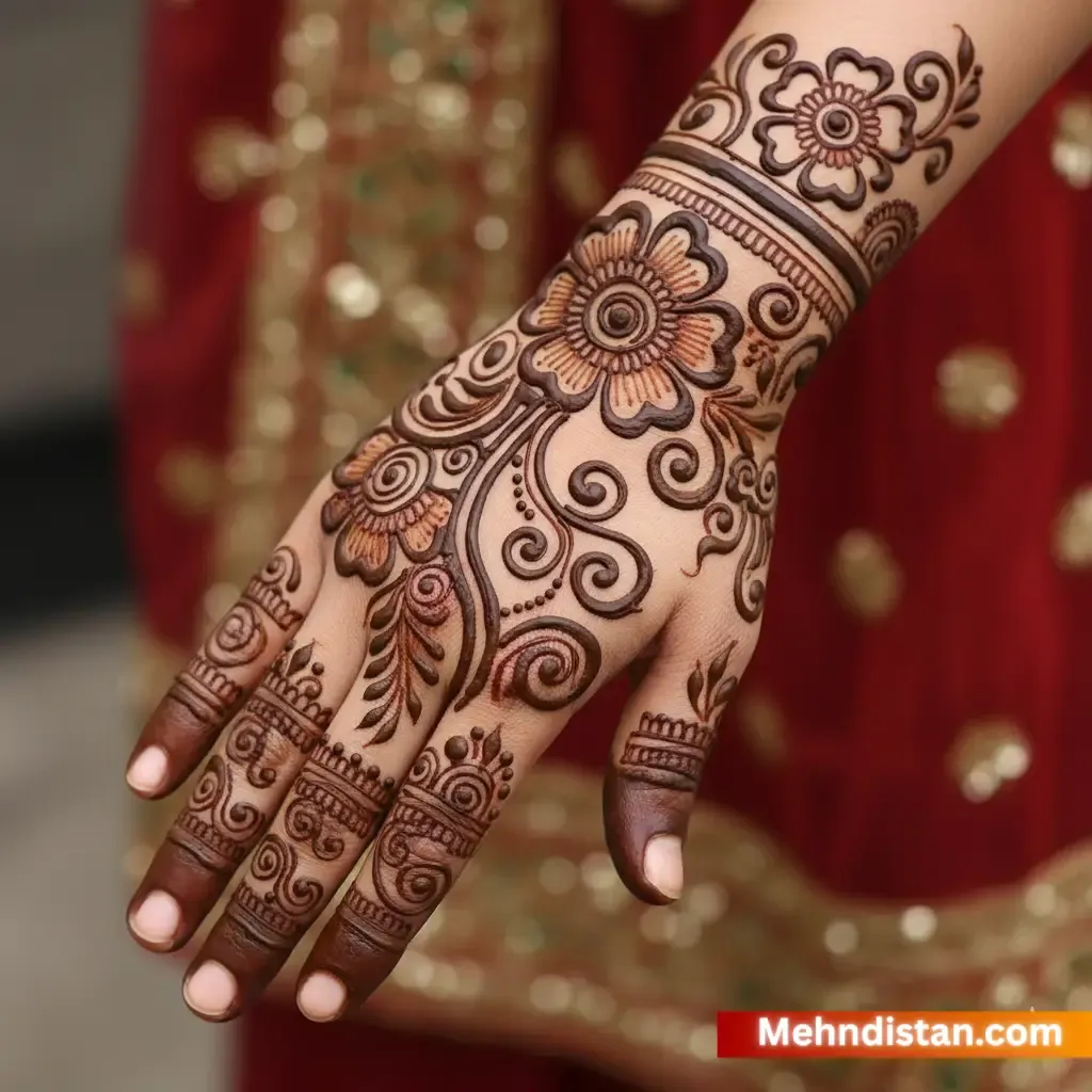 Bridal Mehndi Design idea