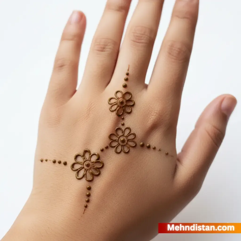 Girl Mehndi Design idea