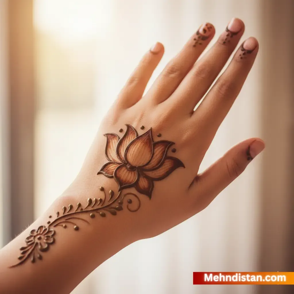 Girl Mehndi Design idea