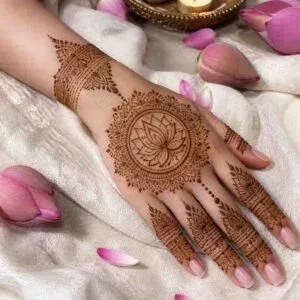 Teej Mehndi Design idea