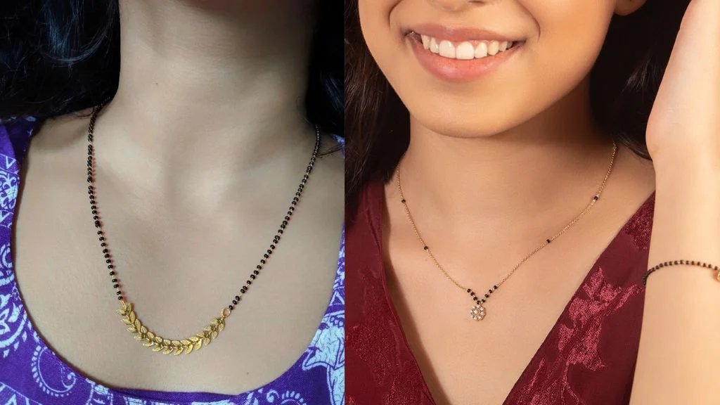 Simple Modern Mangalsutra Design