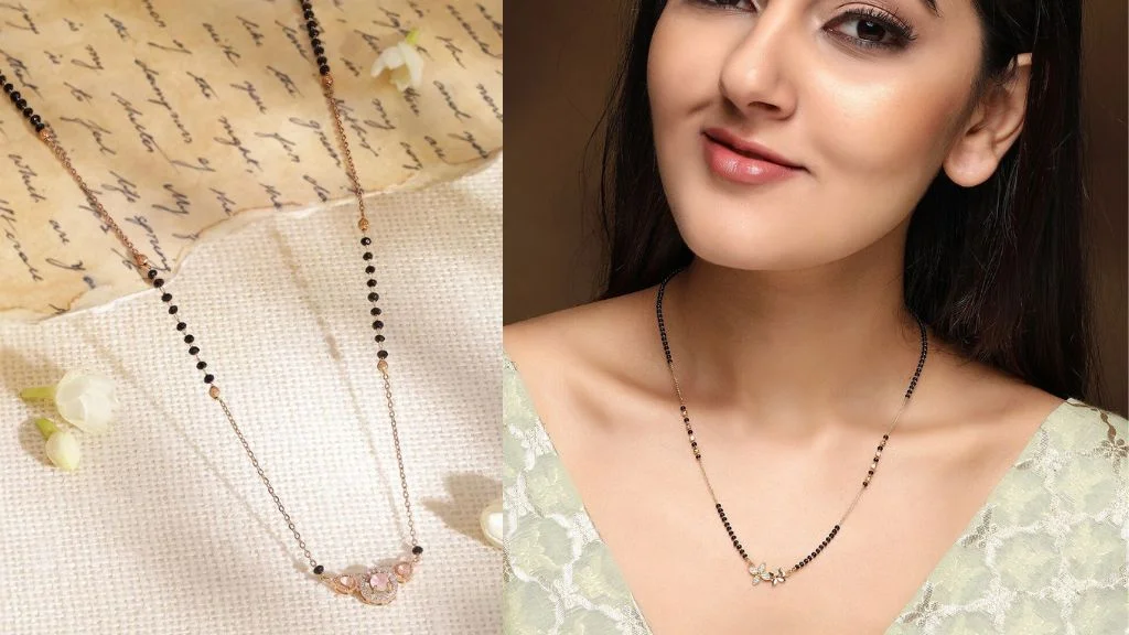 Simple Modern Mangalsutra Design