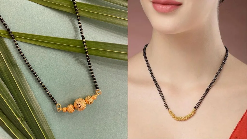 Simple Modern Mangalsutra Design