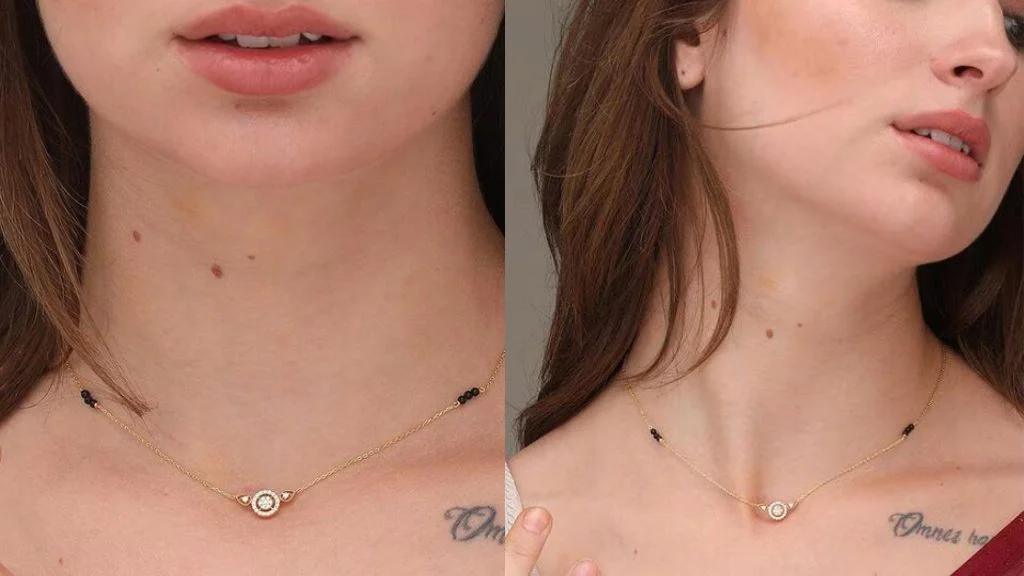 Simple Modern Mangalsutra Design