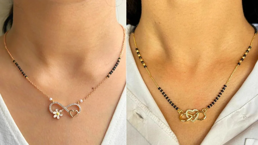 Simple Modern Mangalsutra Design