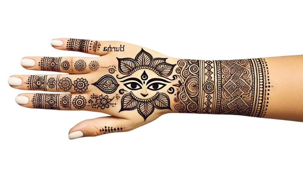Navratri Mehndi Design 2024