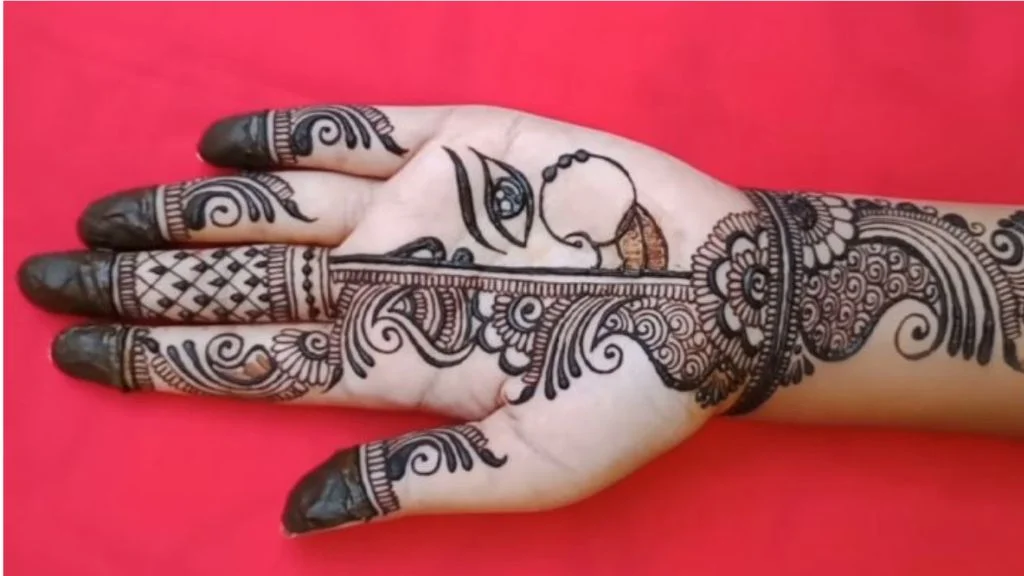 Navratri Mehndi Design 2024