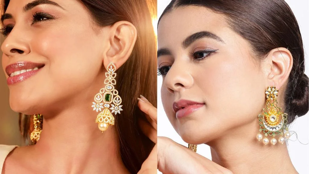 Gold Heavy Earring