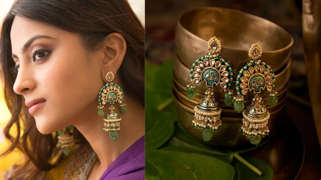 किसी फंक्शन में धूम मचाना है तो try करे ये 15 Heavy Earrings - image 8