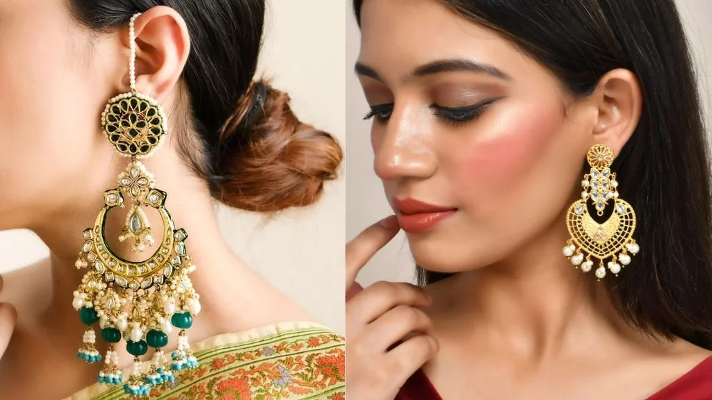 Gold Heavy Earring