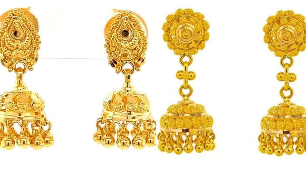 Jhumki ki Design Gold