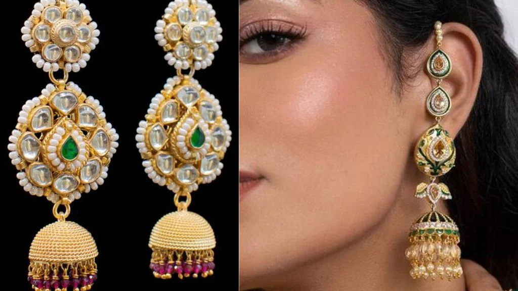 Gold Heavy Earring