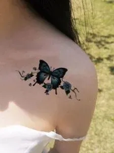 Butterfly Mehndi Design idea