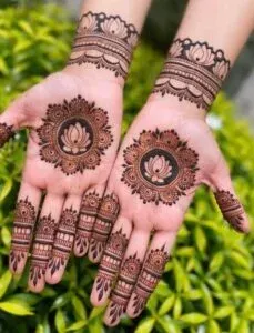 Bel Mehndi Design idea
